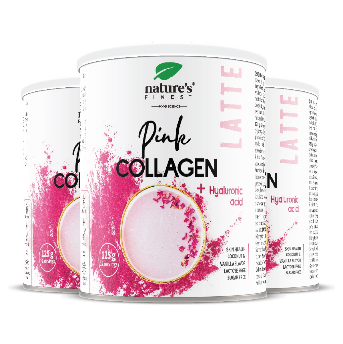 Pink Latte Collagen | 2+1 Gratis | Routine di Cura della Pelle | Salute della Pelle | Radiosa ed Elastica | Idratazione della Pelle.